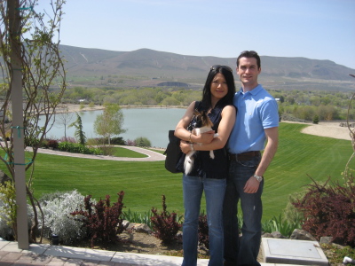 Family posing at Terra Blanca during Spring Barrel April 2008